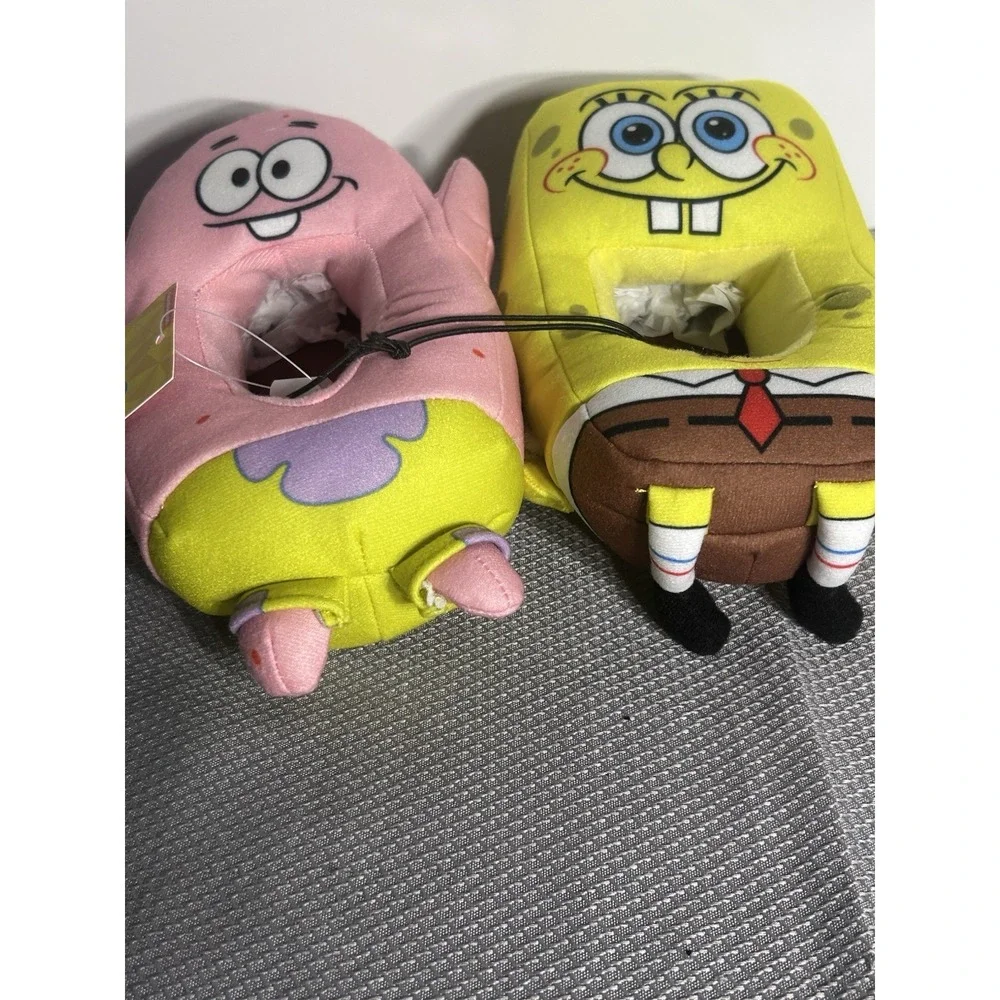 Nickelodeon Spongebob SquarePants &‎ Patrick Kids slippers size 11-12 Youth